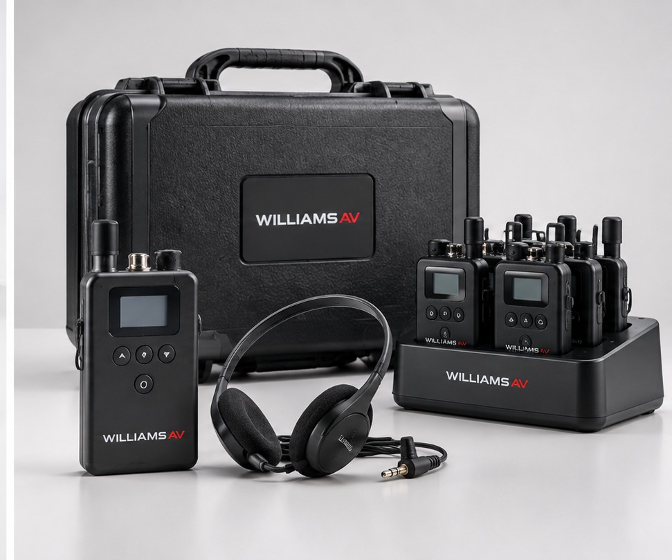 Williams AV — عائلات الاستماع المساعد والترجمة